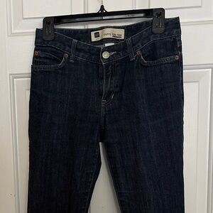 GAP Women's Curvy Low Rise Skinny Jeans - Deep Indigo